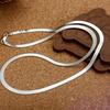 Sterling zilveren ketting met mes