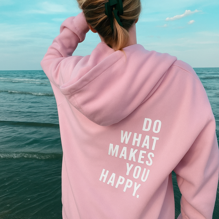 Bedrukt gezellig sweatshirt met capuchon