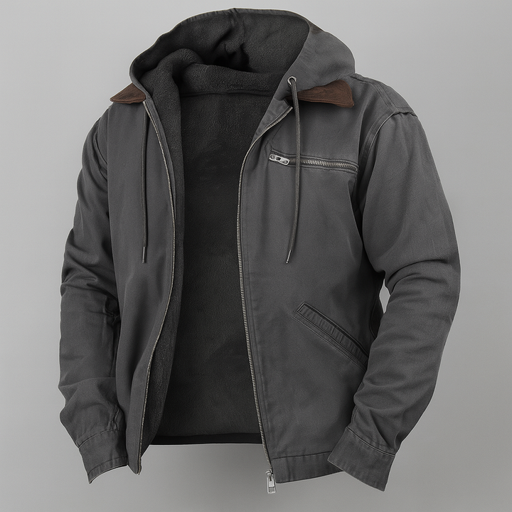 Moderne outdoorjas voor heren