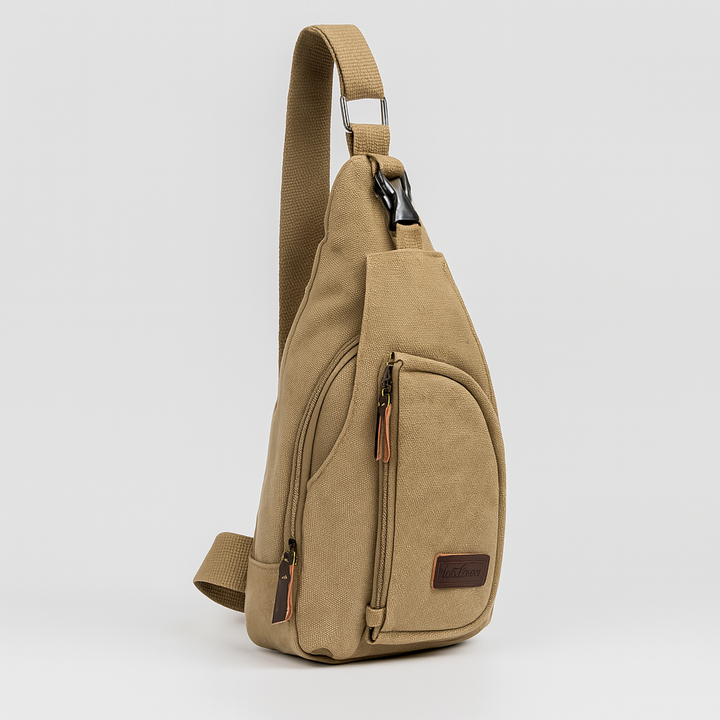 Compacte crossbody-borsttas