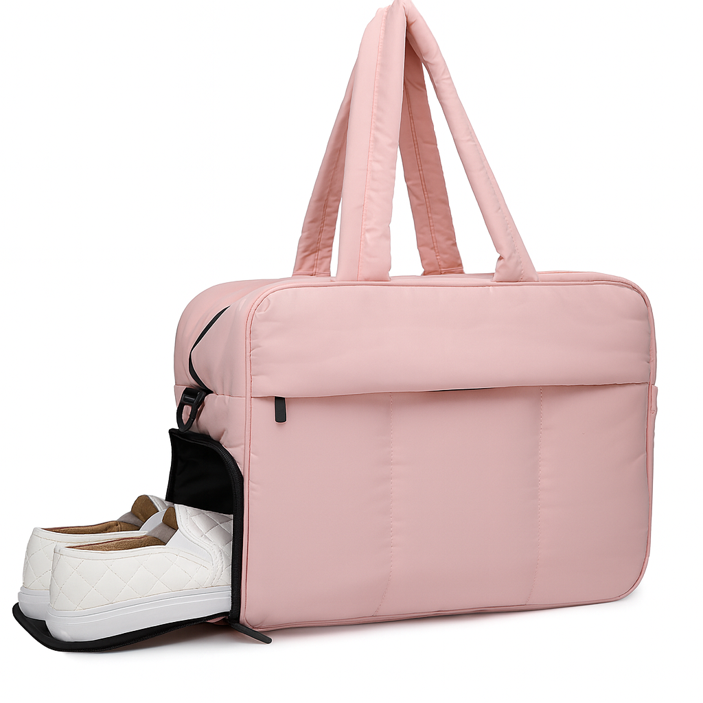 Lightweight Puffer Duffle Bag