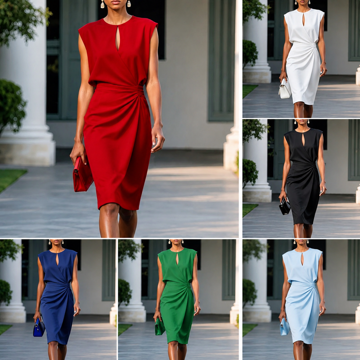 Retro Midi-jurk voor Dames