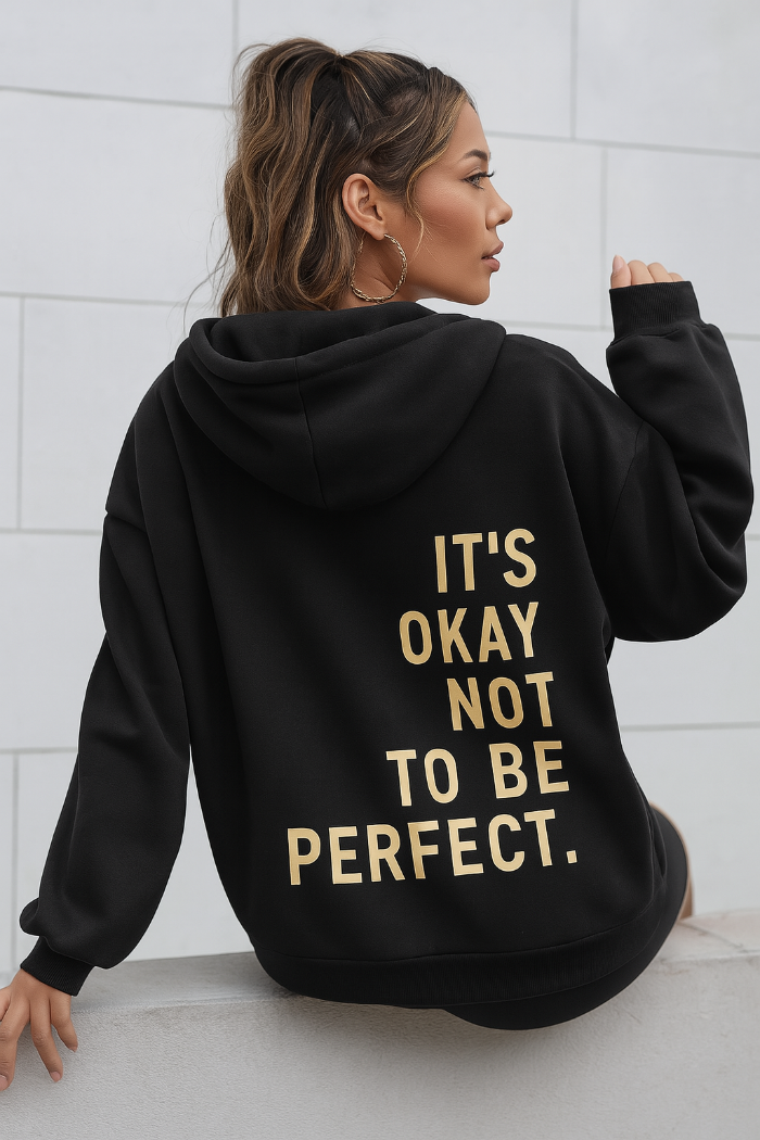 Casual hoodie met lange mouwen