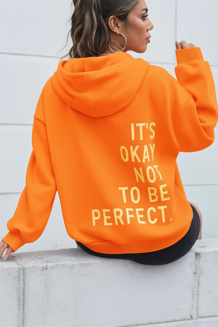 Casual hoodie met lange mouwen