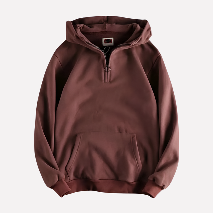 Heren Half-Zip Hoodie