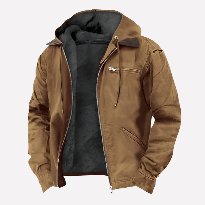 Heren Outdoor Hoodie Jacket met Ritszakken