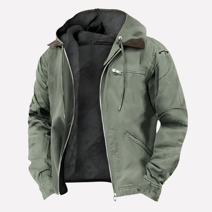 Heren Outdoor Hoodie Jacket met Ritszakken