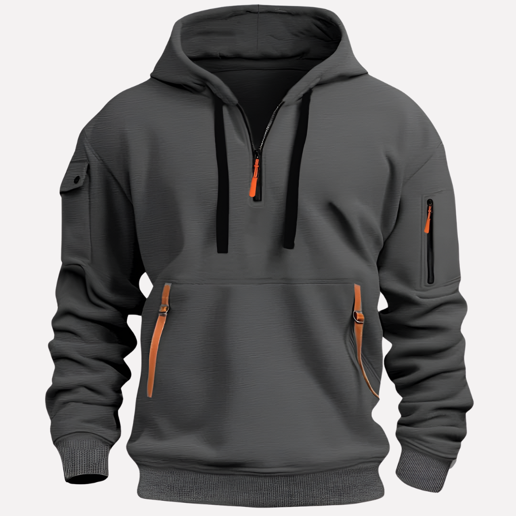 Heren Hoodie met Verstelbare Kap