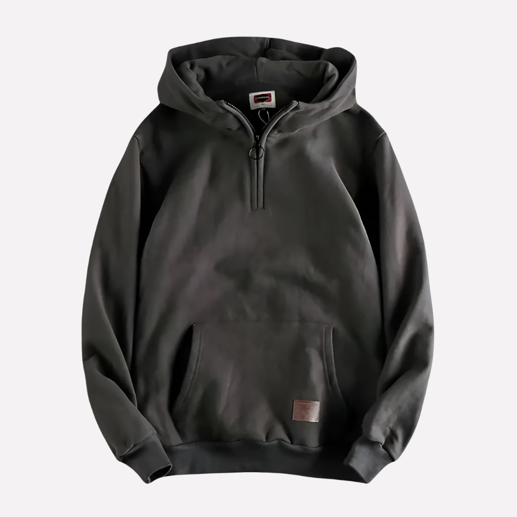 Heren Half-Zip Hoodie