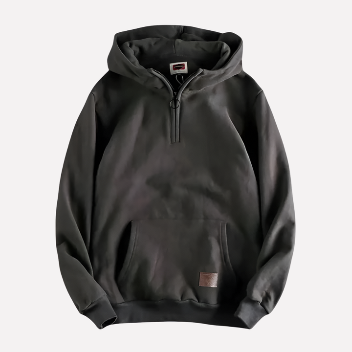 Heren Half-Zip Hoodie