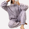 Fleece pyjamaset voor dames