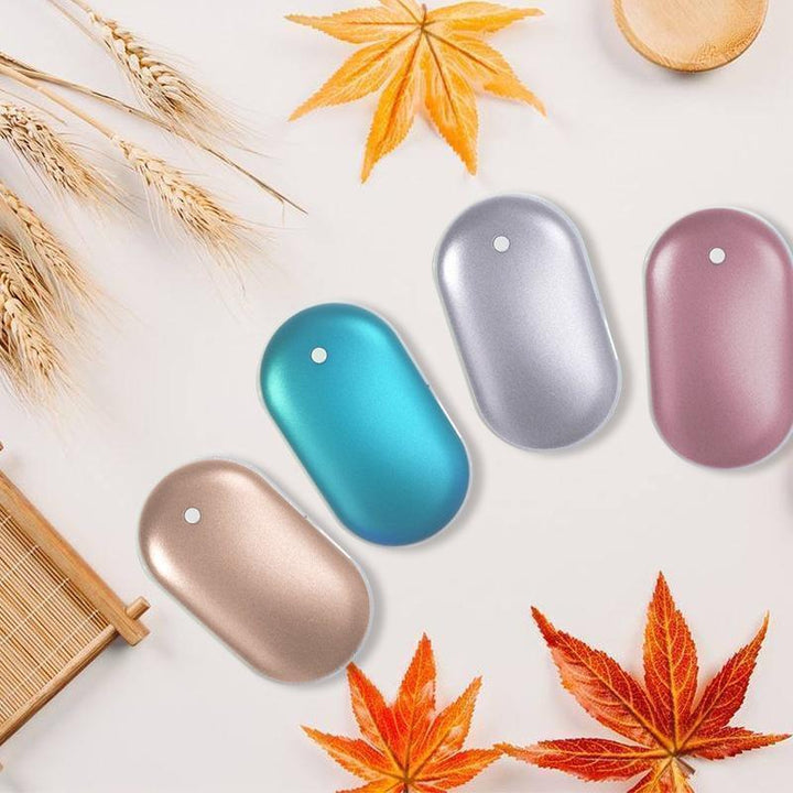 Oplaadbare handwarmer met powerbank van 5200 mAh