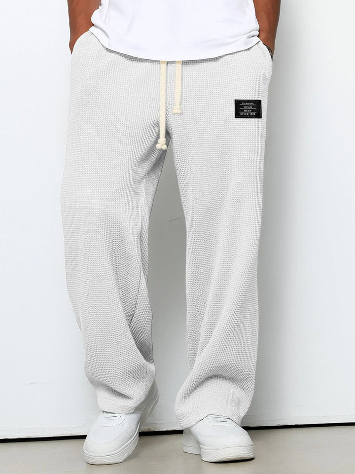 Heren Broek Relaxed Fit met Verstelbare Trekkoord Taille