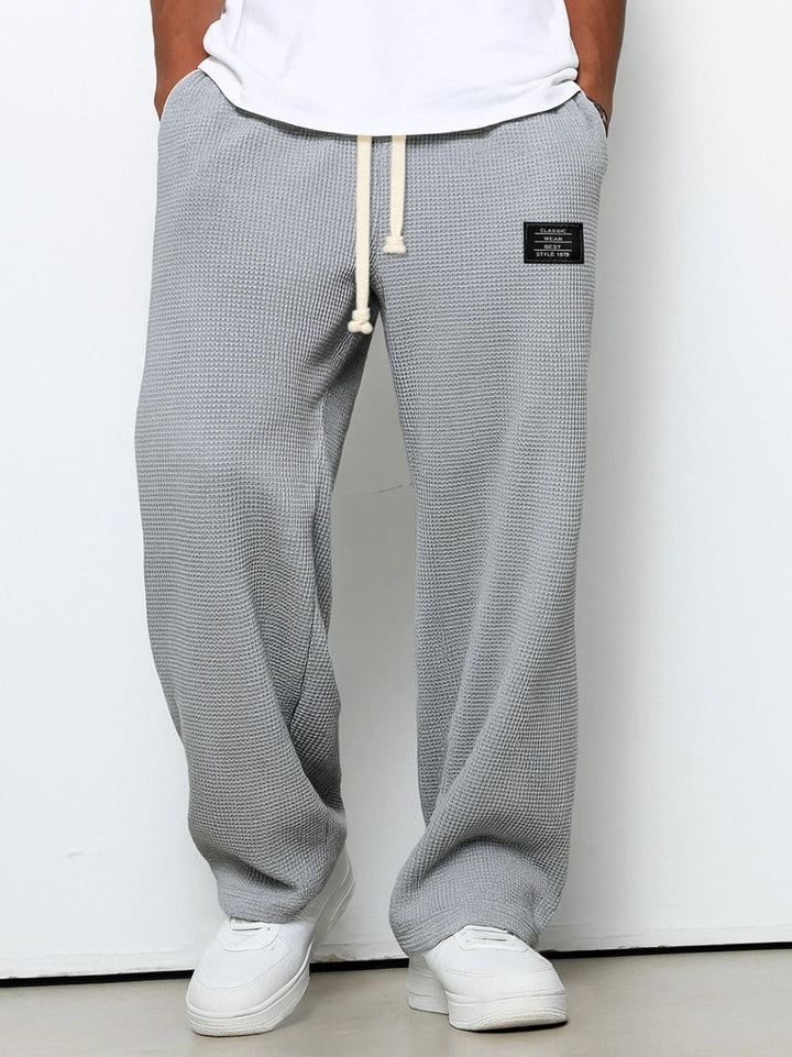 Heren Broek Relaxed Fit met Verstelbare Trekkoord Taille