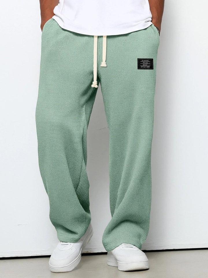 Heren Broek Relaxed Fit met Verstelbare Trekkoord Taille