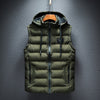 Mouwloze Fleece Vest met Rits Voor Heren