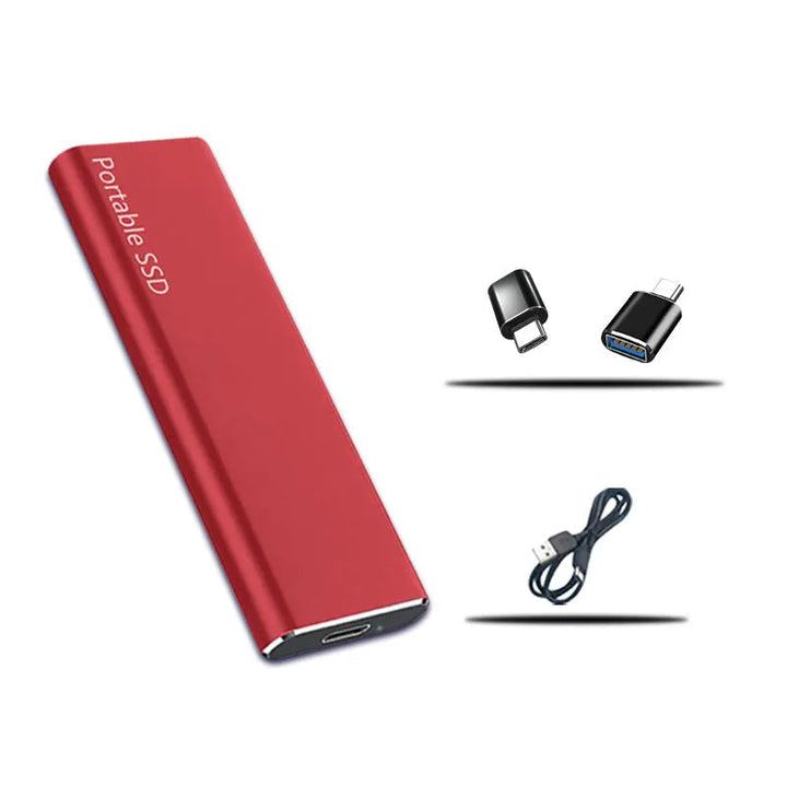 4 TB draagbare externe harde schijf met USB-C voor gegevensopslag