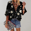 Zomerse Blouse met Bloemenprint