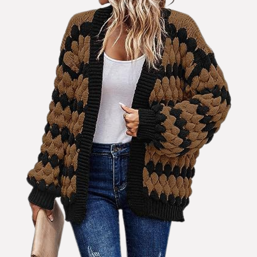 Vrouwen Open-Front Cardigan – Stijlvol en Veelzijdig Laagjesstuk