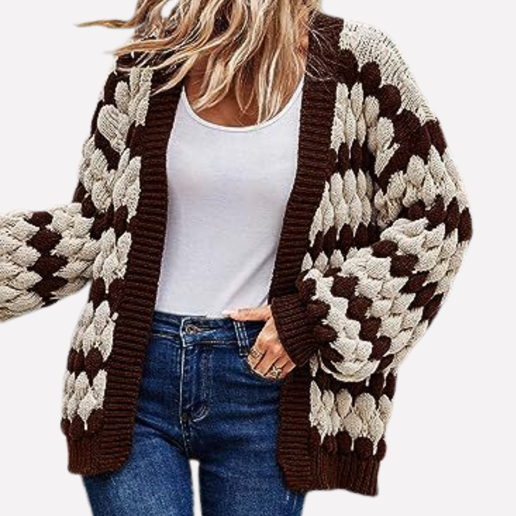 Vrouwen Open-Front Cardigan – Stijlvol en Veelzijdig Laagjesstuk