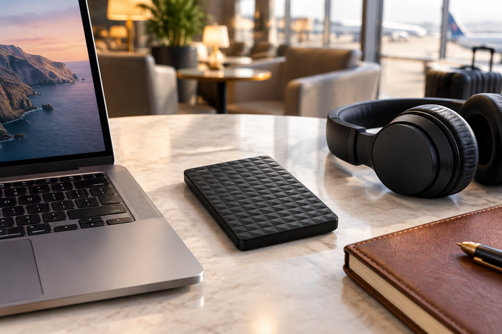 Draagbare 8 TB opslag voor laptop en pc