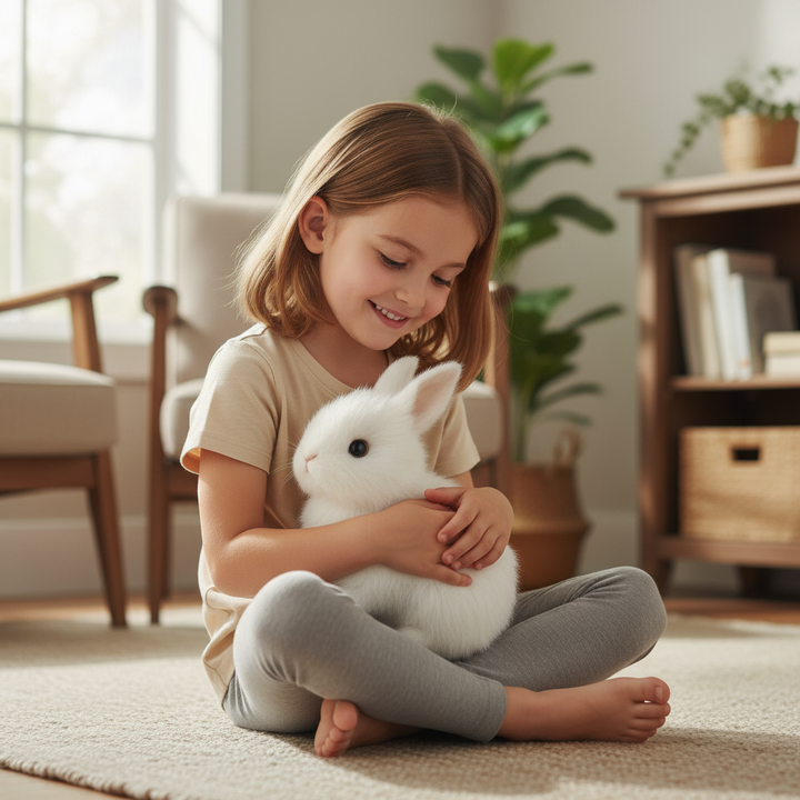 BunnyLoom Interactieve Pluche | Speelgoed met realistisch springend konijn voor kinderen