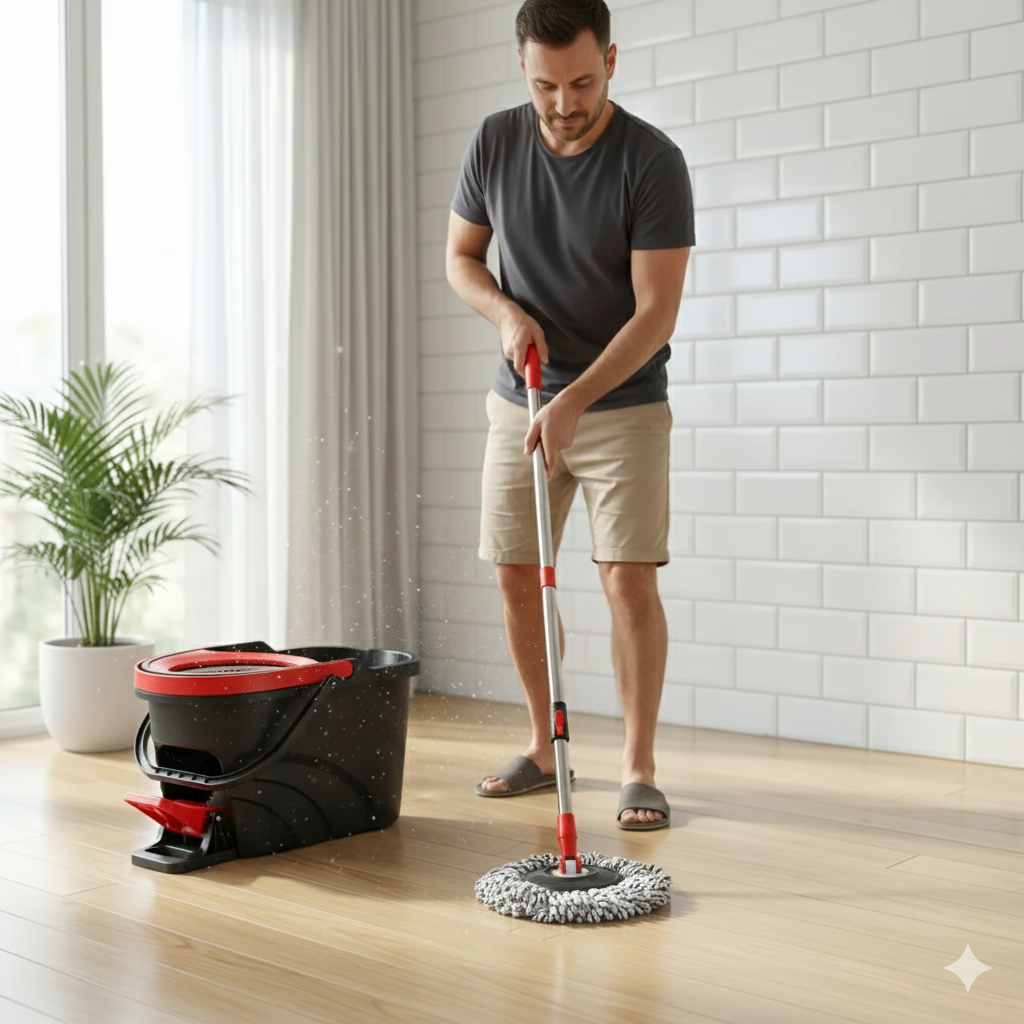 Spin Mop en Emmer Reinigingssysteem