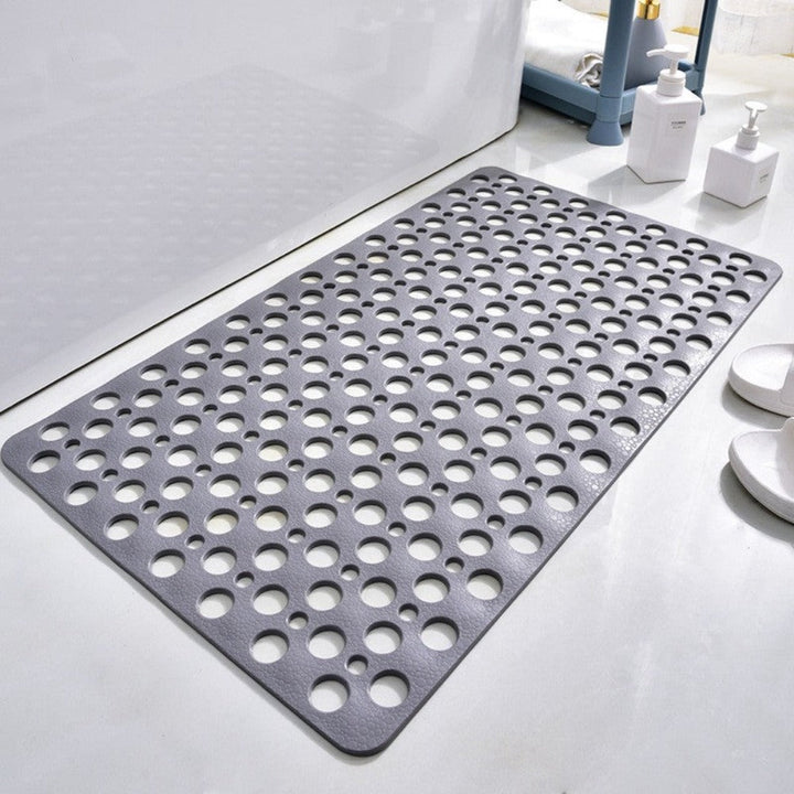 Snel afwaterende antislip douchemat met zuignappen voor stevige grip