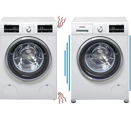 WASH PADS -  ANTI-VIBRERENDE WASMACHINE BESCHERMERS - SET VAN 4 STUKS