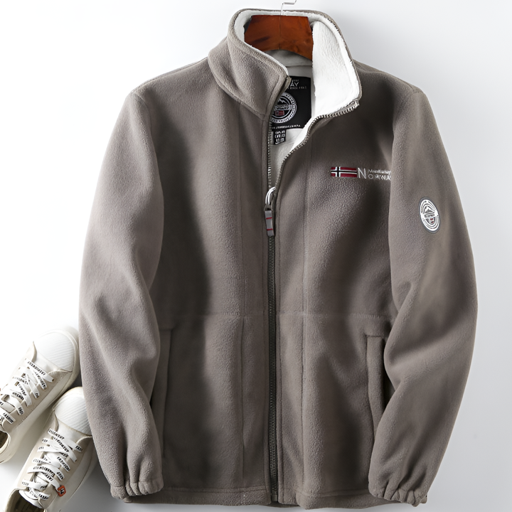 Casual outdoor fleece voor heren