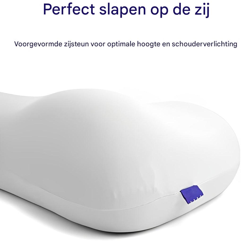 Reiskussen voor diepe slaap en kussen voor zijslapers