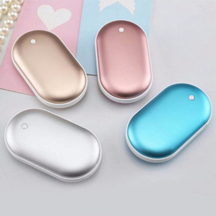 Oplaadbare handwarmer met powerbank van 5200 mAh