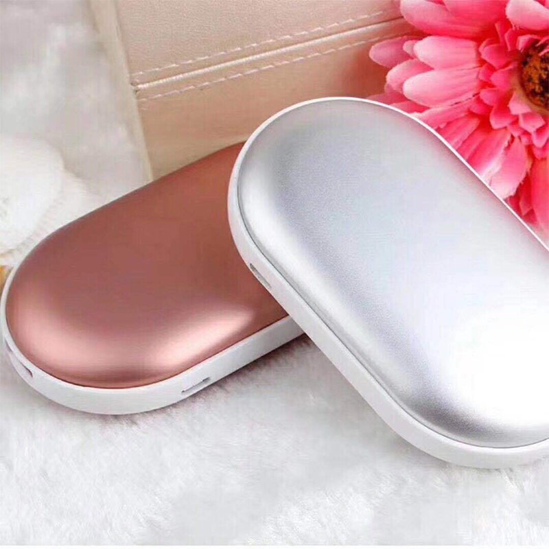 Oplaadbare handwarmer met powerbank van 5200 mAh