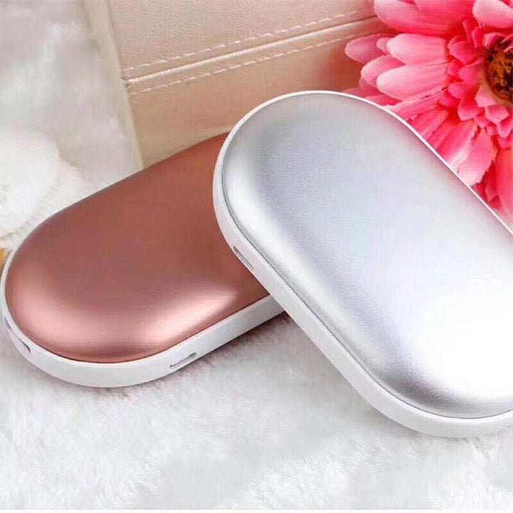 Oplaadbare handwarmer met powerbank van 5200 mAh