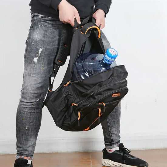 GeorgeGear - Comfortabel Oxford Waterdichte Rugzak Meerdere Vakken