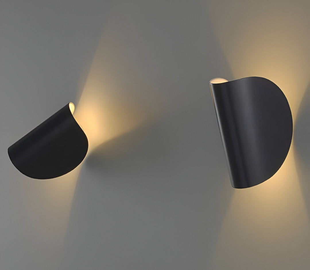 Twist Wandlamp - Draaibare Metalen Wandleuchte - Curve Wandverlichting