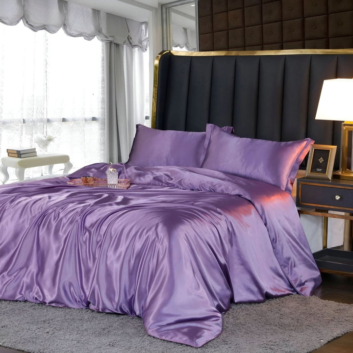 SERENISOFT - Hoogwaardige Beddengoedset in Moerbeizijde