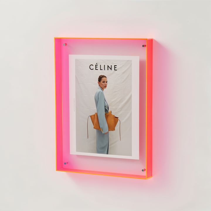 VividAcryl – Neon Acryl Fotolijsten in Jaren 80 Stijl