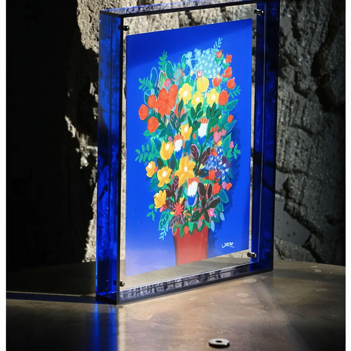 VividAcryl – Neon Acryl Fotolijsten in Jaren 80 Stijl