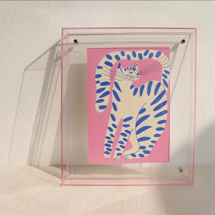 VividAcryl – Neon Acryl Fotolijsten in Jaren 80 Stijl