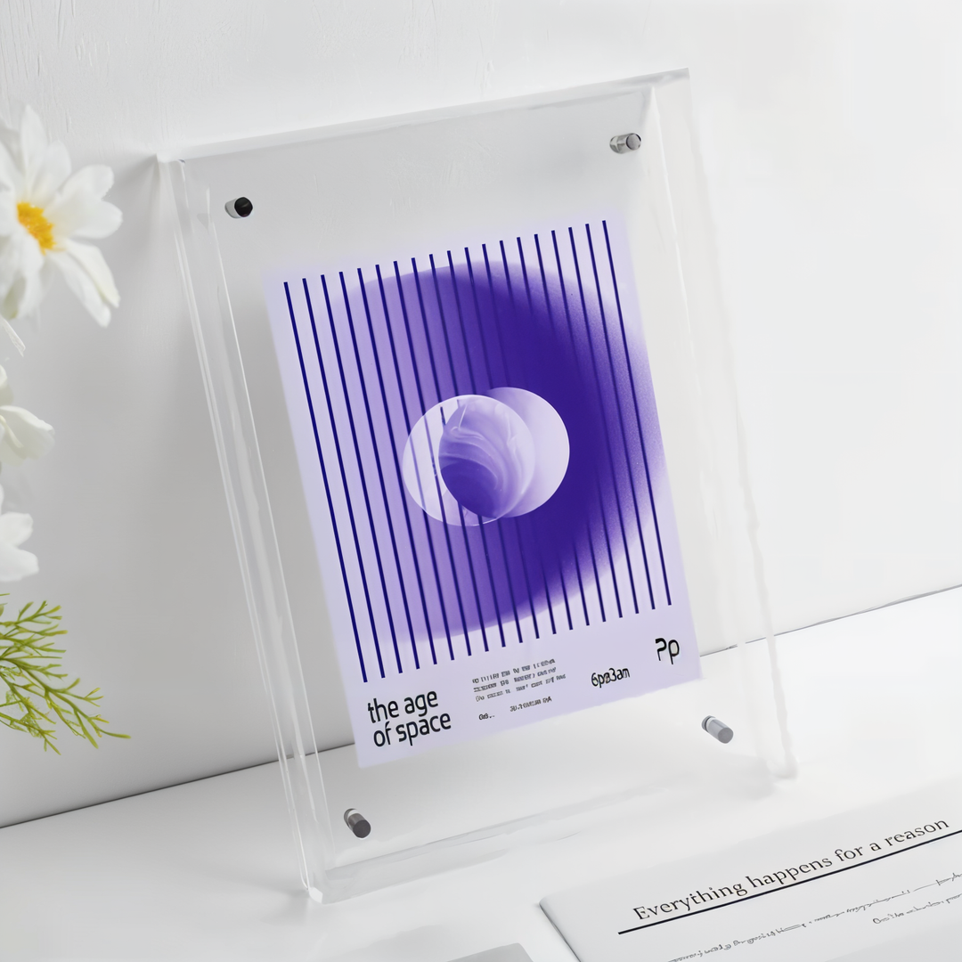VividAcryl – Neon Acryl Fotolijsten in Jaren 80 Stijl
