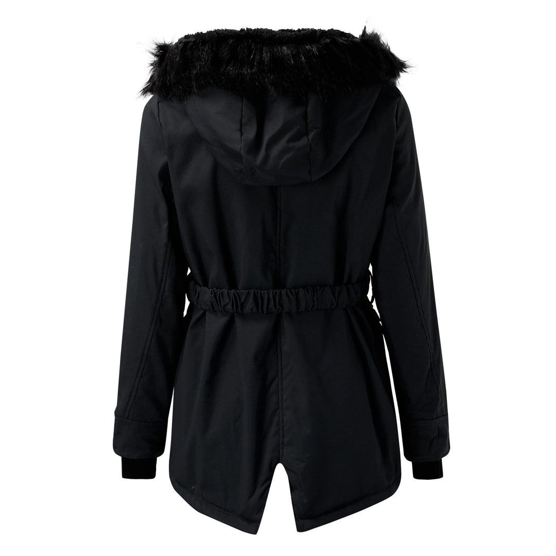 Dames Dikke Parka Jas met Capuchon – Waterafstotend, Casual voor Koud Weer