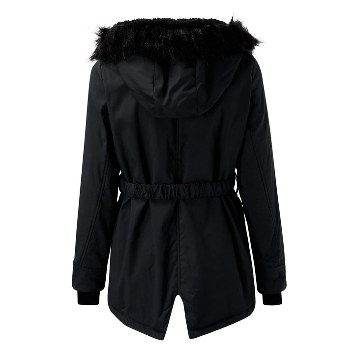 Dames Dikke Parka Jas met Capuchon – Waterafstotend, Casual voor Koud Weer