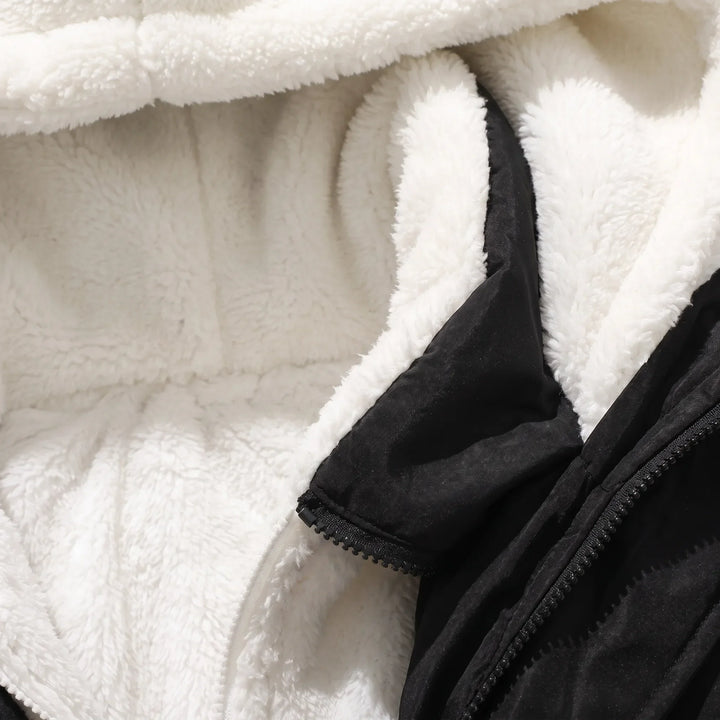 Dames Winterjas met Capuchon en Fleece Voering