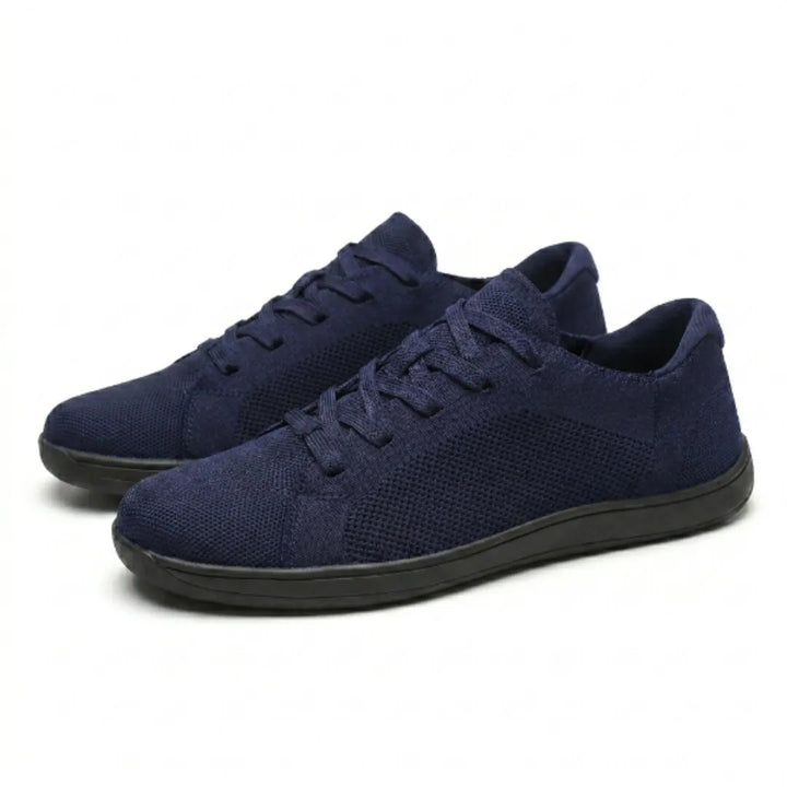 Unisex barefoot-sneaker met brede neusbox en ademend mesh
