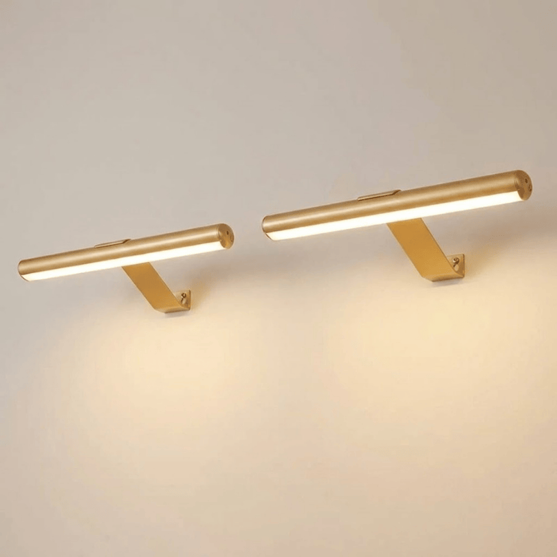 LED Wandlamp | Dimbare Kunstverlichting | Oplaadbaar Design in Metaal | ArtGlow