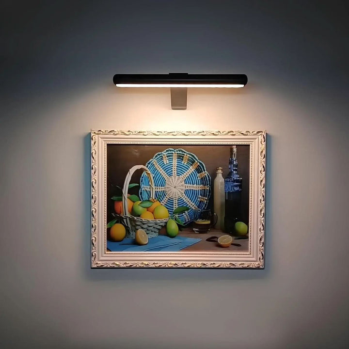 LED Wandlamp | Dimbare Kunstverlichting | Oplaadbaar Design in Metaal | ArtGlow