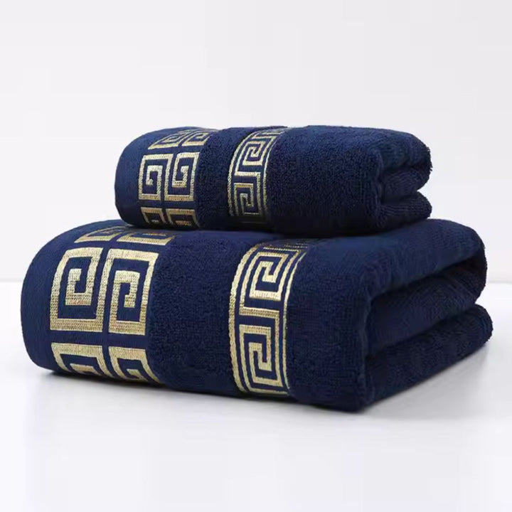 Premium katoenen handdoekenset, 2 stuks