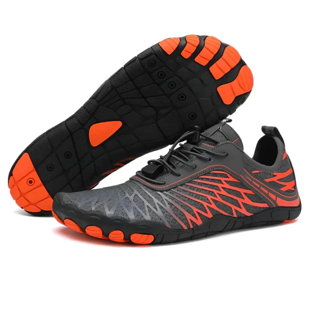 Heren outdoor wandelschoenen, duurzaam en comfortabel