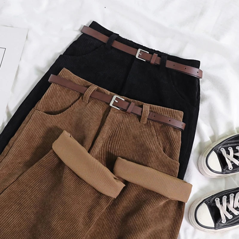 Elva – Corduroy Broek Dames